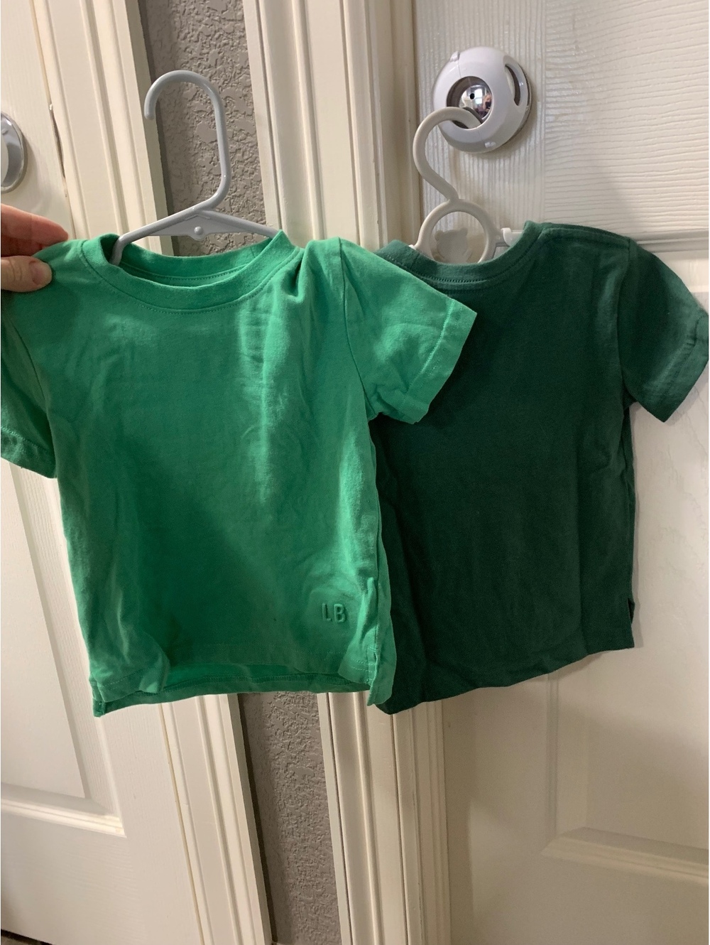 Little Bipsy 18-24M Green and dark green Boys T-Shirts Set of 2